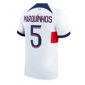 Paris Saint-Germain Marquinhos #5 Borta Kläder 2023-24 Kortärmad